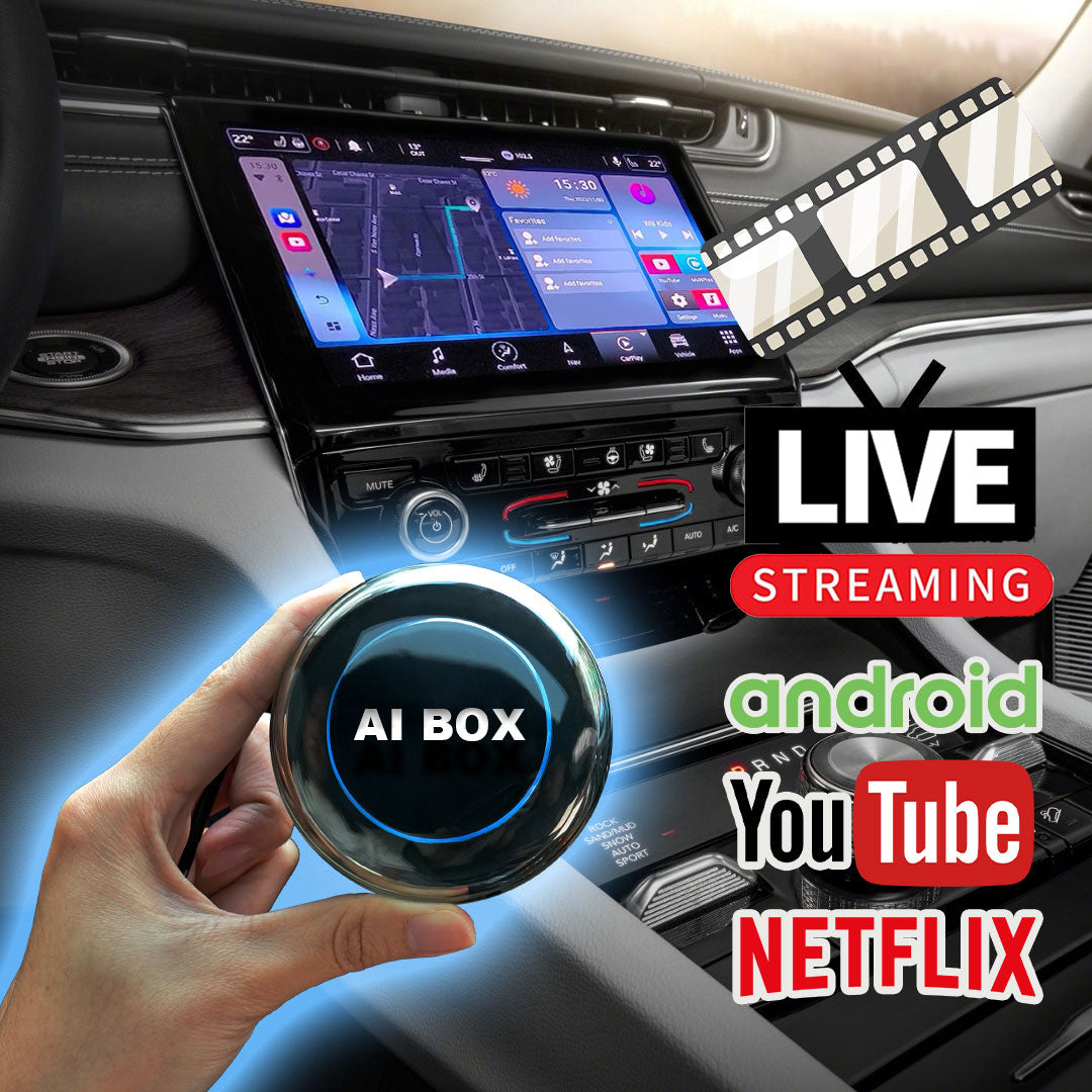 OneCarStereo Ai Box Lite with Wireless CarPlay and Android