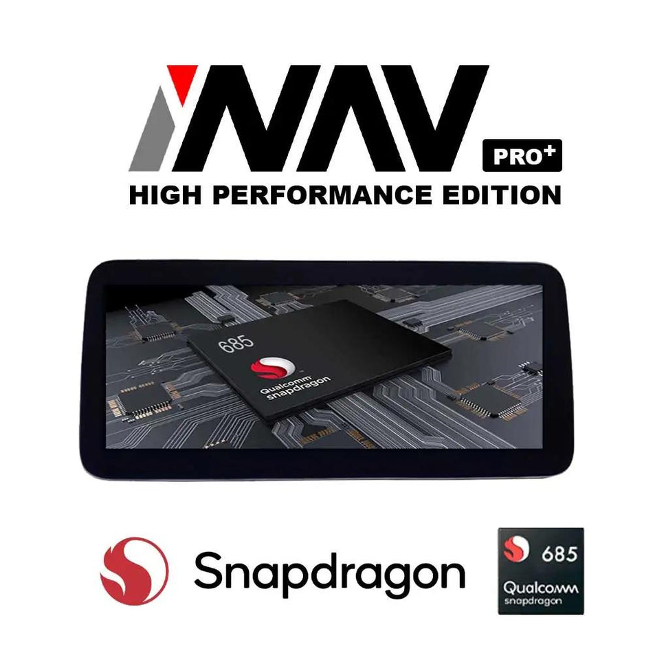 (PRO+) 2015 - 2019 Mercedes Benz CLA Class W176 10.25" / 12.3" / 14.6" NTG 5.0 Mercedes Android Screen | Built-in Apple CarPlay Android Auto