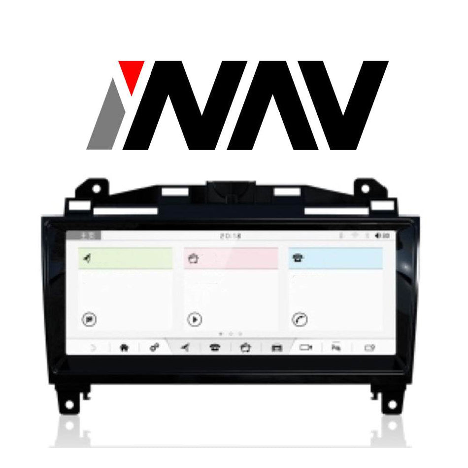 2013 - 2015 Jaguar F-Type OEM FIT Replacement 10.25″ Screen Android | GPS | WIFI | BT | A2DP | USB Multimedia