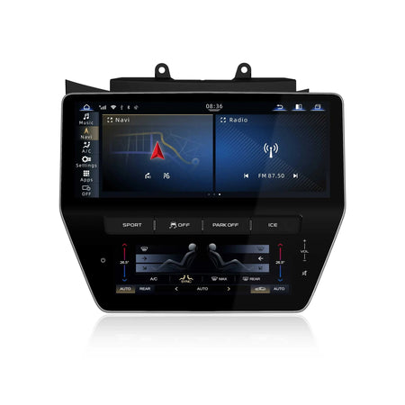 Maserati Android Screen with Digital Climate Control for GT / GC