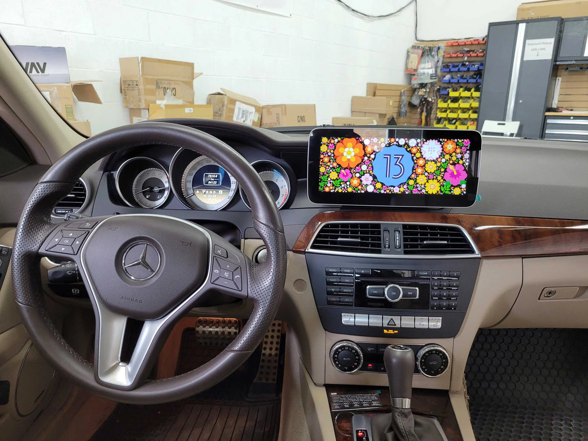 Mercedes Android Screen for C Class | Apple CarPlay Android Auto