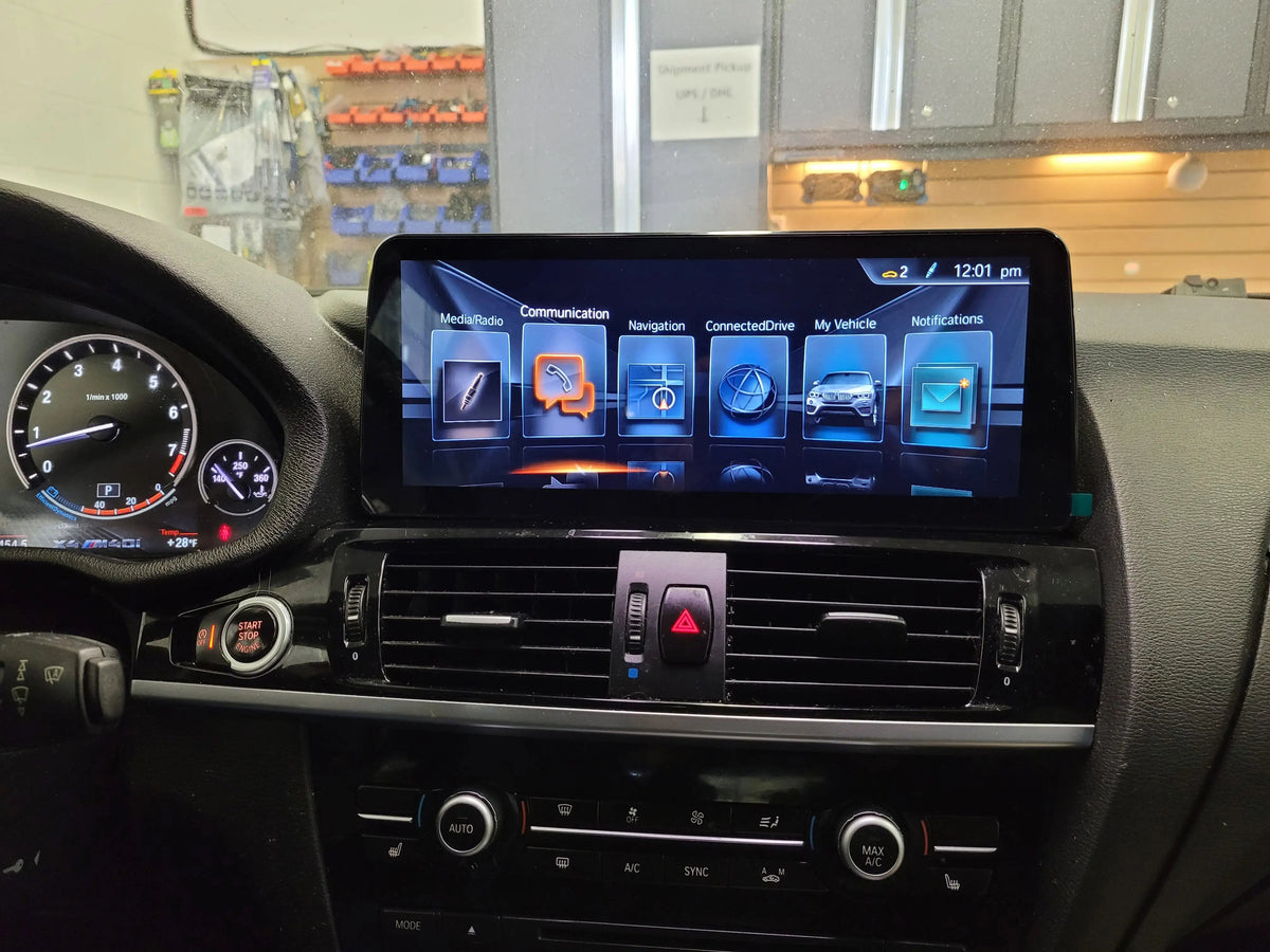 BMW Android Screen for X4 F26 Series | CarPlay & Android Auto