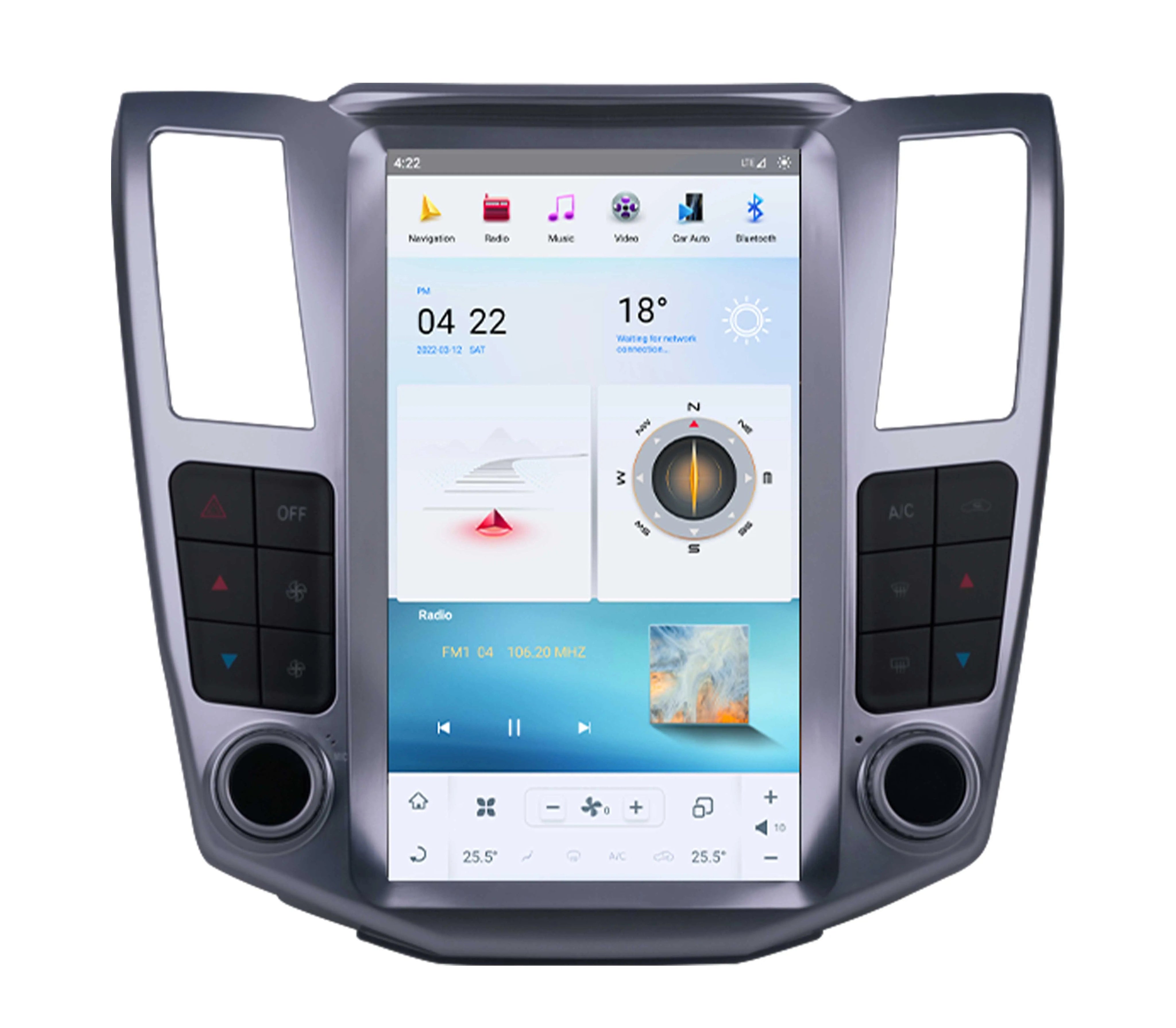 Lexus Android Screen Tesla Style Replacement (2003 - 2009) Lexus RX