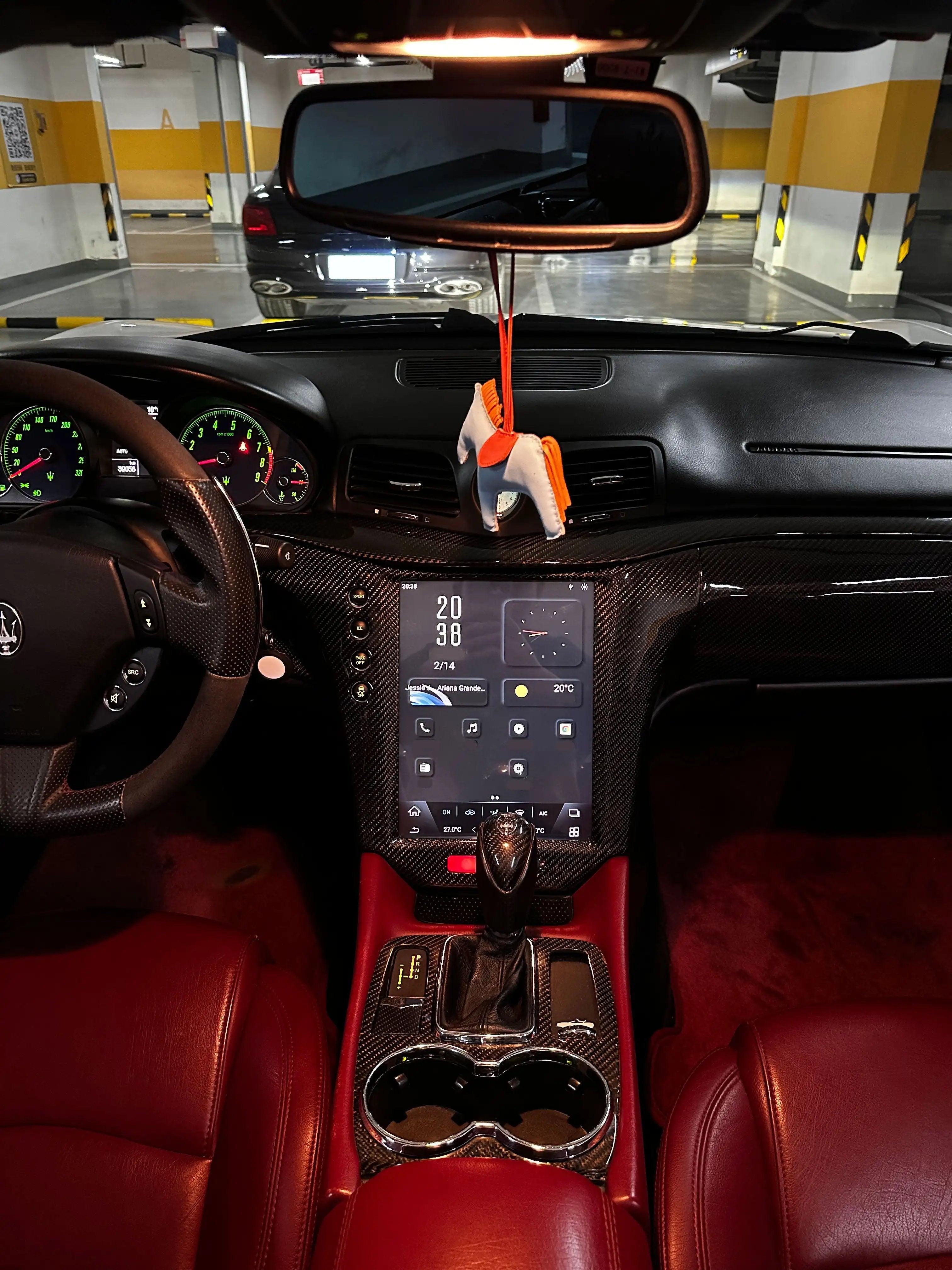 Maserati Android Screen Tesla Style Replacement for Maserati GT / GC