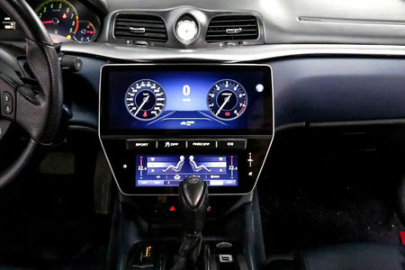 Maserati Android Screen with Digital Climate Control for GT / GC