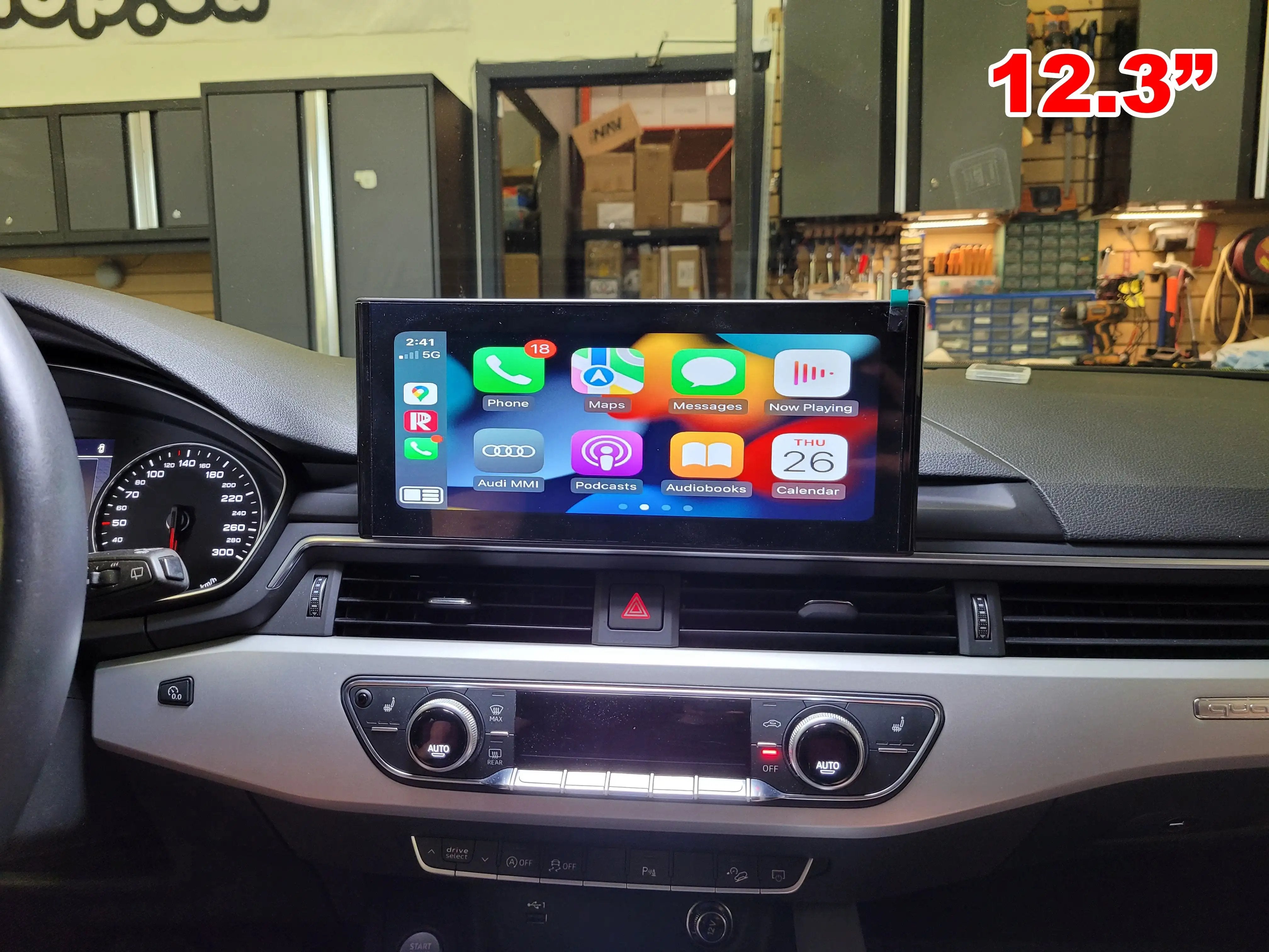 Audi Android Screen for A4 S4 RS4 | Apple CarPlay Android Auto