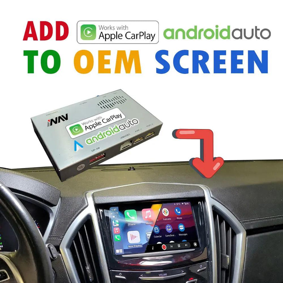 2014 – 2019 Cadillac XTS/ATS/SRX/CTS/XT5 CARPLAY AND ANDROID AUTO Video Interface (CA-CDL)