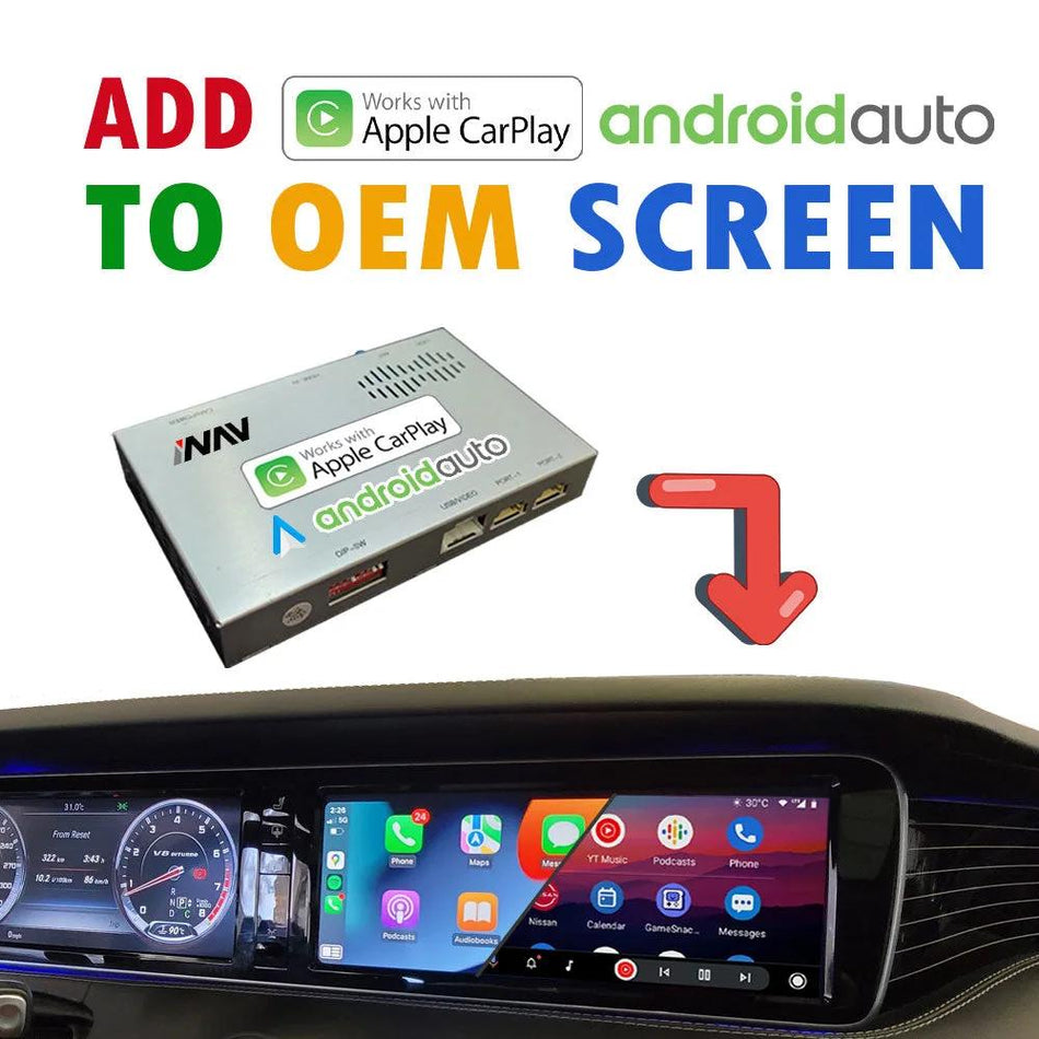 Mercedes CARPLAY ANDROID AUTO Video Interface GL Class NTG 4.5 NTG 4.7