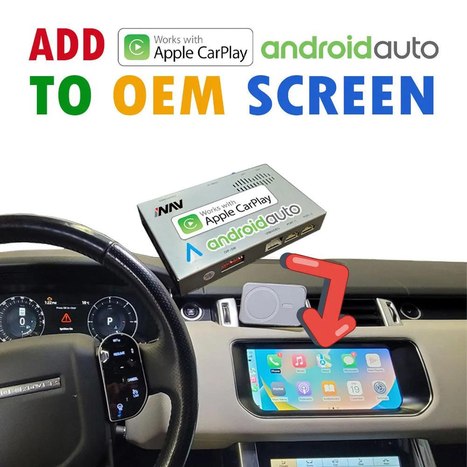 Land Rover Range Rover CARPLAY AND ANDROID AUTO Video Interface
