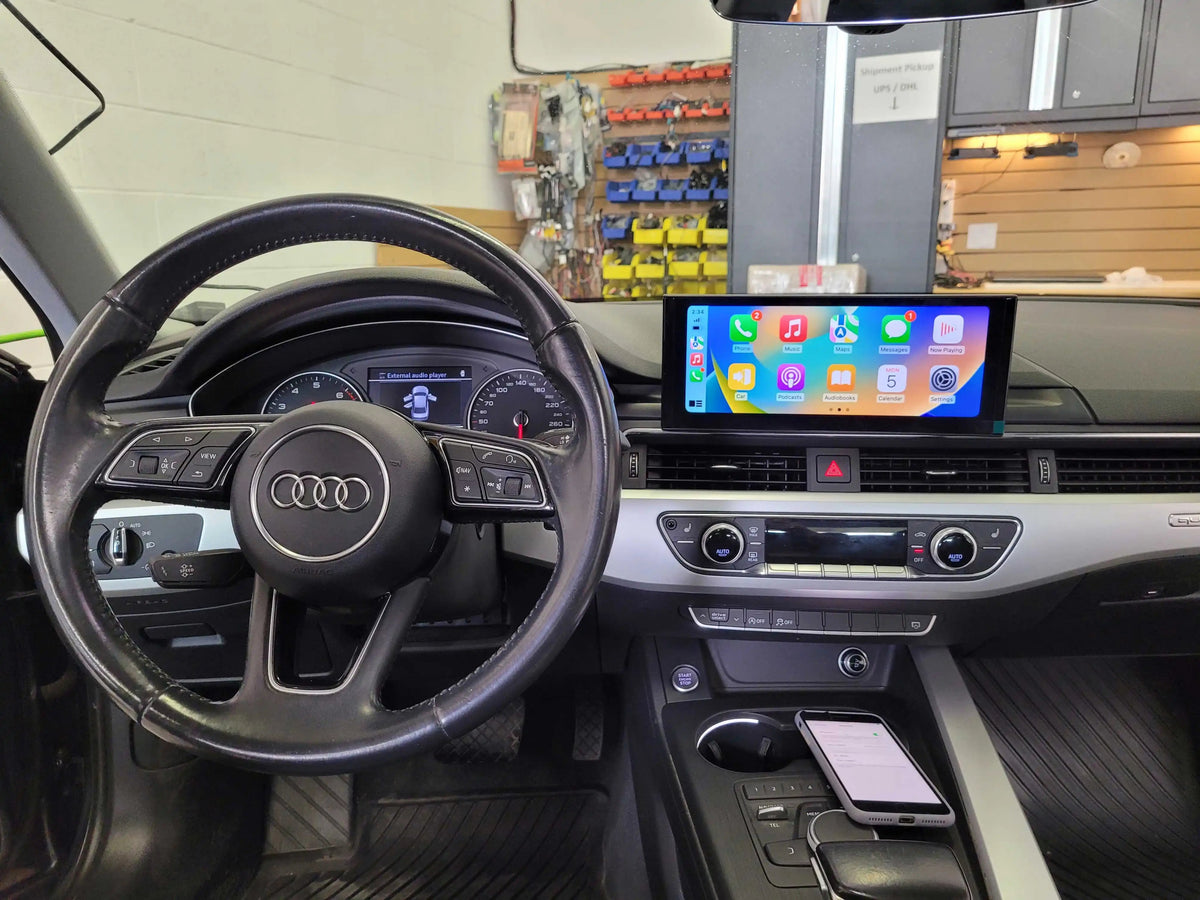 Audi Android Screen for A4 S4 RS4 | Apple CarPlay Android Auto