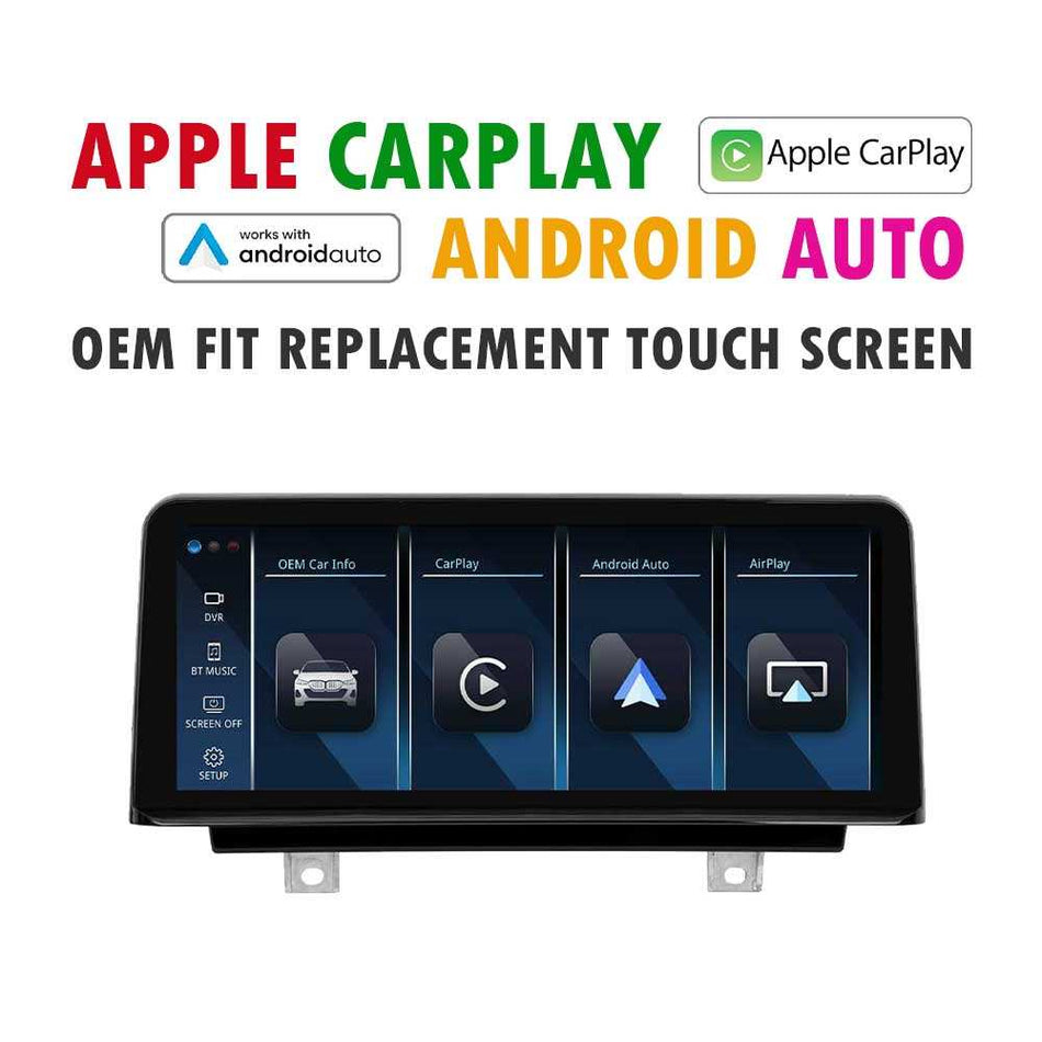 (PRO Lite) BMW 2 Series F22/F23F87 Replacement 10.25" BMW Screen | Built-in Apple CarPlay Android Auto | USB Multimedia System