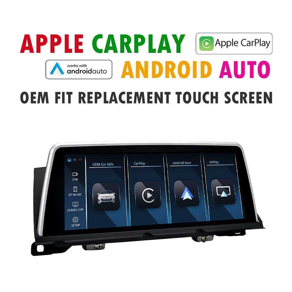 (PRO Lite) 2009 - 2016 BMW 7 Series F01 F02 F03 F04 Replacement 10.25″ / 12.3" Pop Out BMW Screen | Built-in Apple CarPlay Android Auto | USB Multimedia System