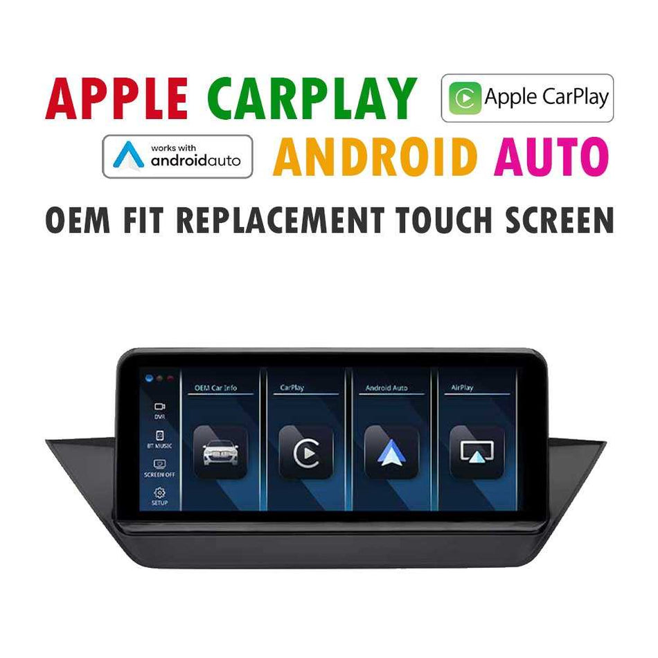 (PRO Lite) 2009 - 2015 BMW X1 E84 Replacement 10.25″ / 12.3" BMW Screen | Built-in Apple CarPlay Android Auto | USB Multimedia System