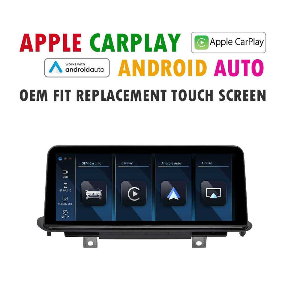 (PRO Lite) 2014 - 2017 BMW X5 F15 Replacement 10.25″ / 12.3" BMW Screen | Built-in Apple CarPlay Android Auto | USB Multimedia System