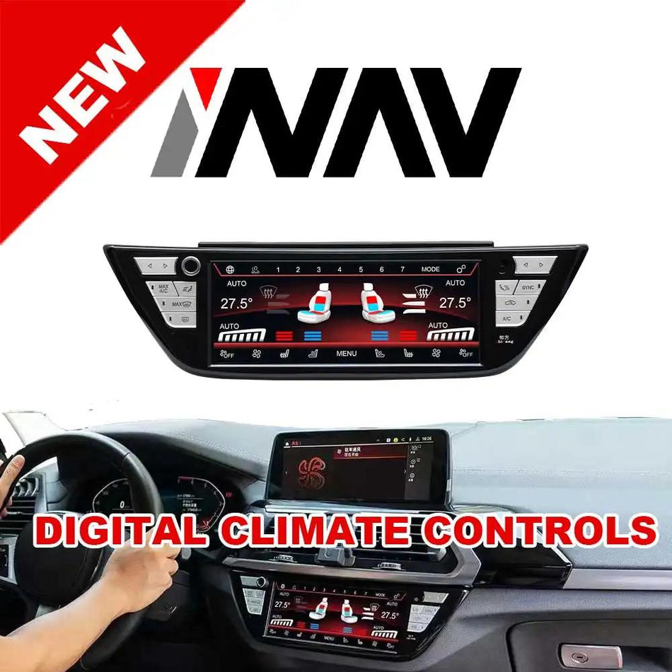 Digital Climate Control Panel BMW (G models) 5 / 6 / X3 / X4 OEM FIT 