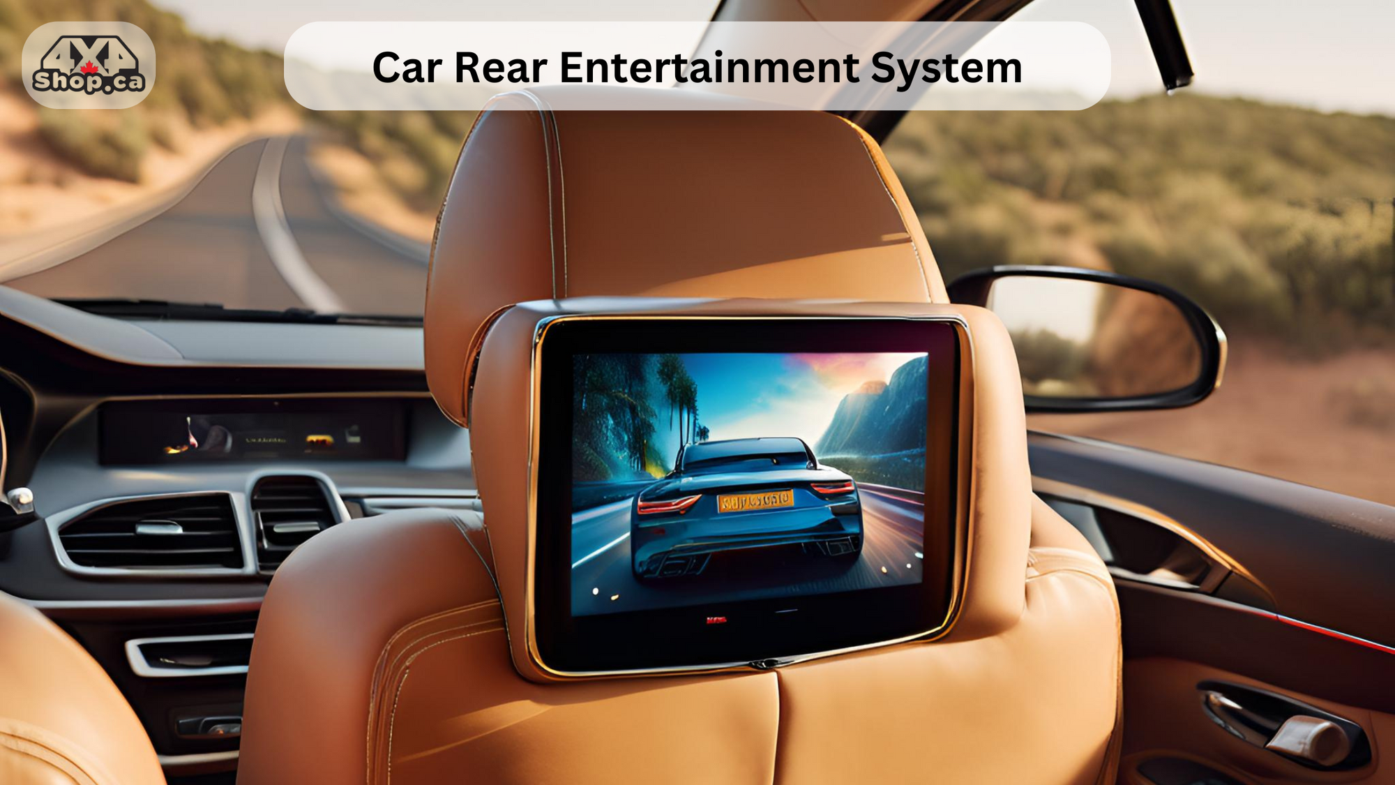 Car Rear Entertainment System