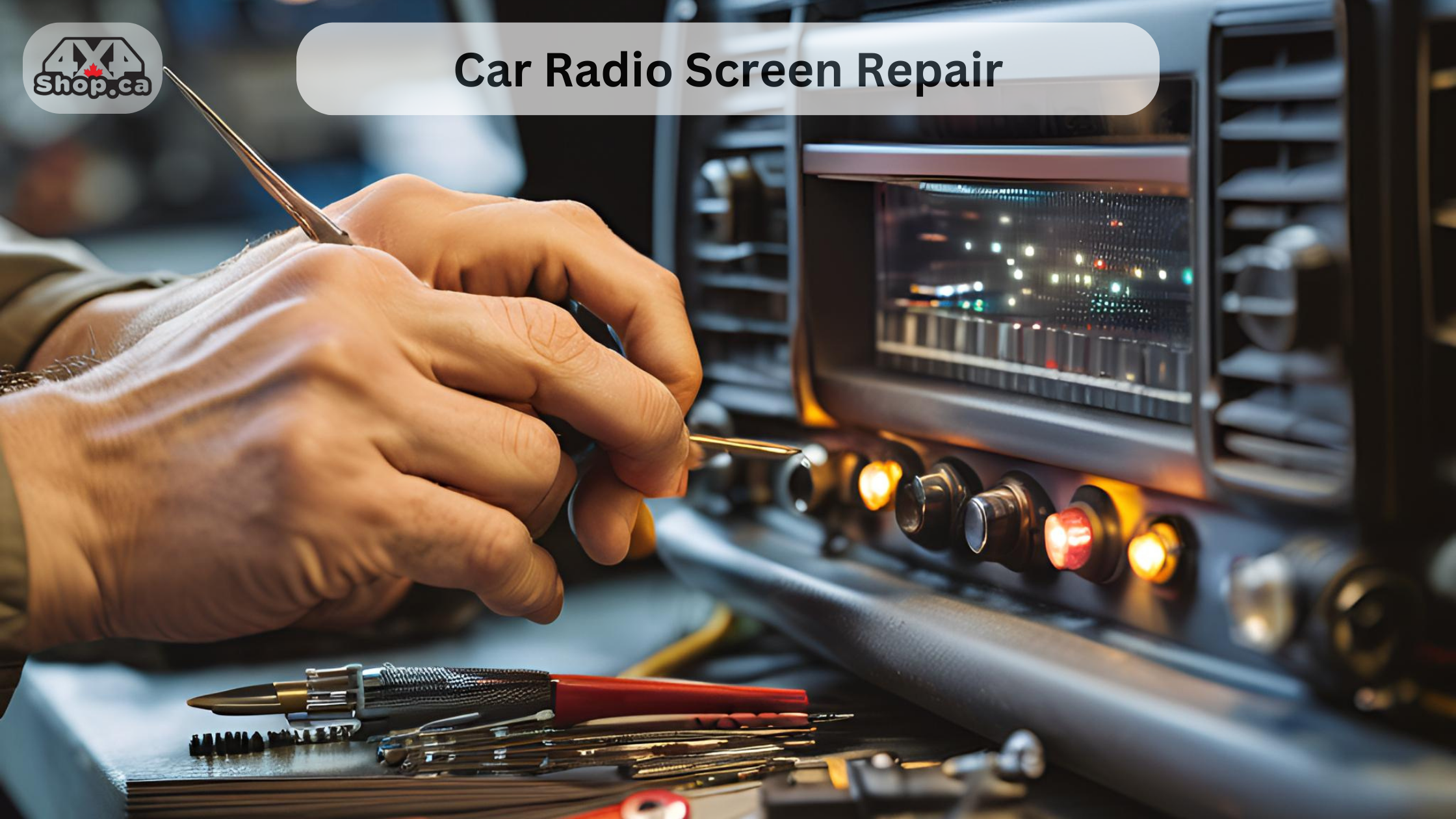 Defect Car Screen Car Radio Screen Repair | Fast and Affordable Solutions – 4x4shop