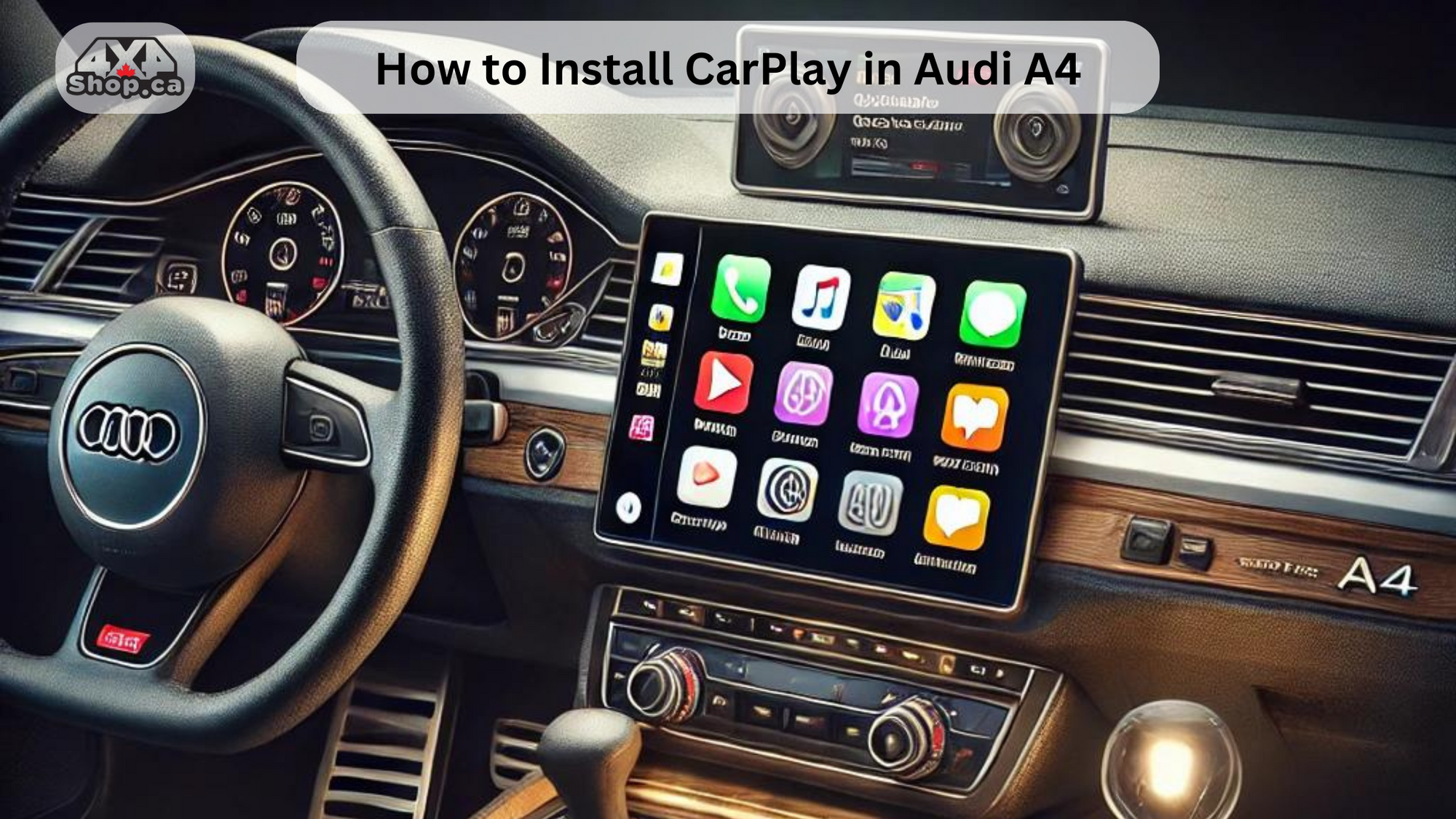 How to Install CarPlay in Audi A4