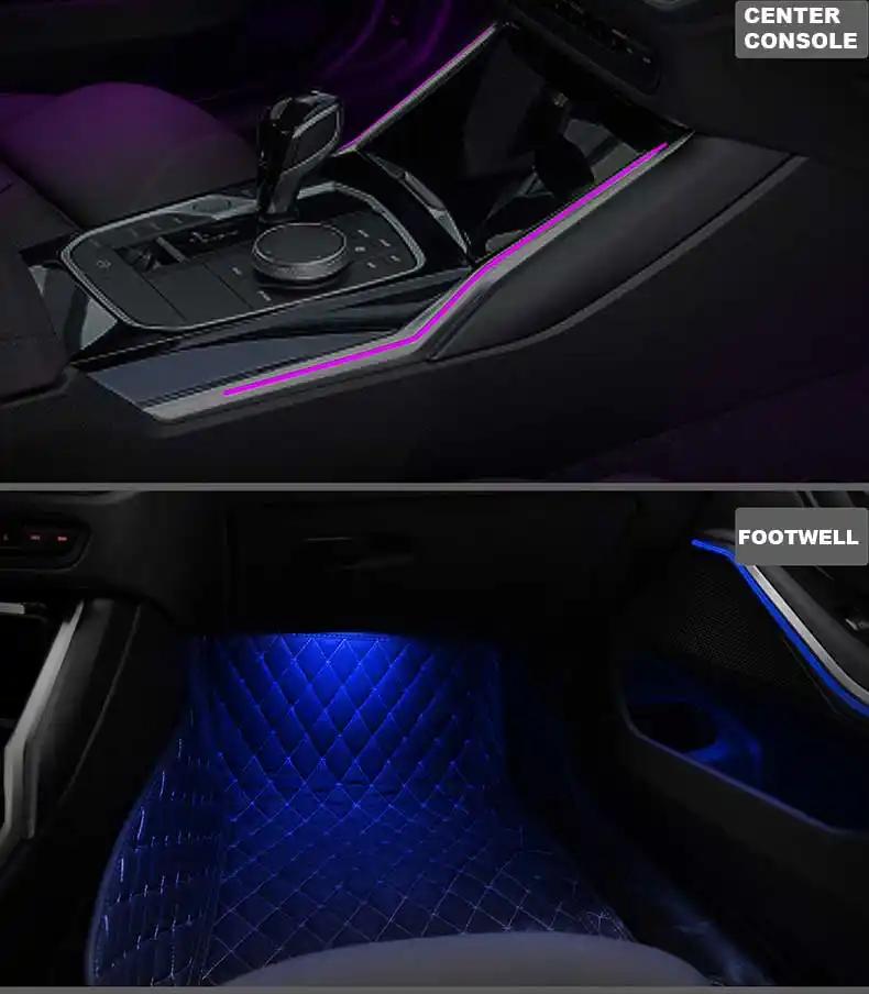 FULL AMBIENT LIGHTING Package BMW 3 Series (G20) enhance the interior ...