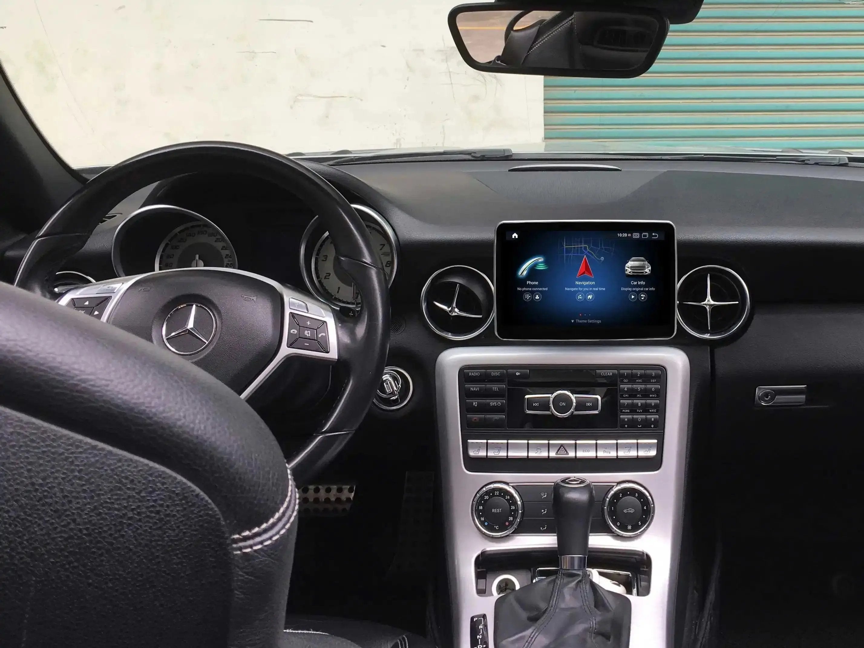 Mercedes Android Screen for SLC Class | Apple CarPlay Android Auto 