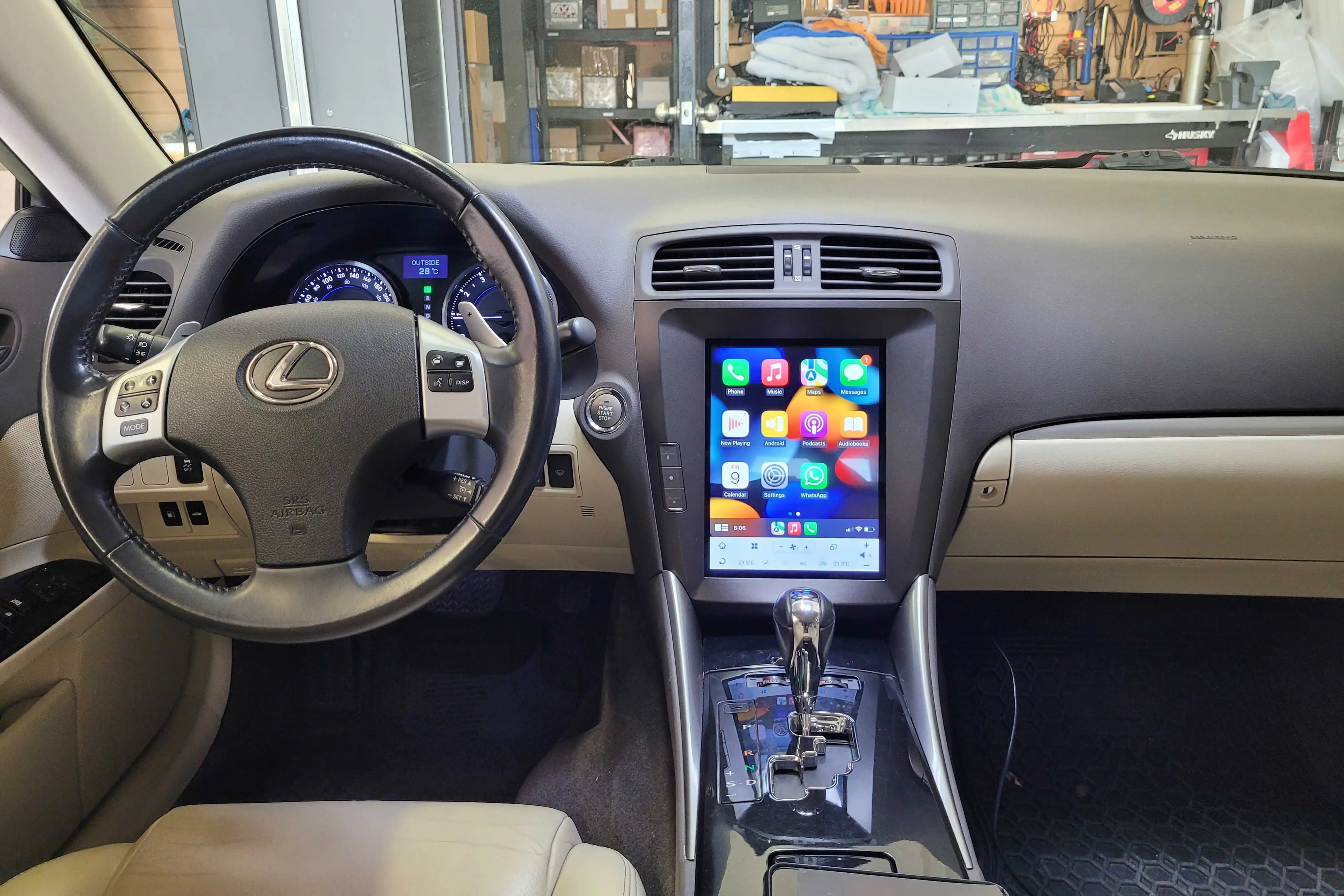 Lexus Android Screen Tesla Style Replacement (2006 - 2013) Lexus IS ...