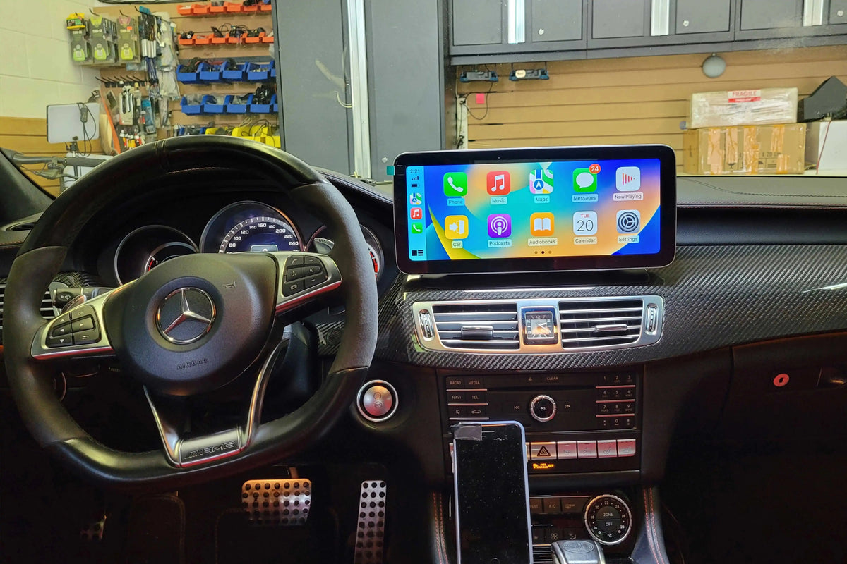 Android Cls Mercedes Android Screen for CLS Class | Apple CarPlay and Android Auto ...