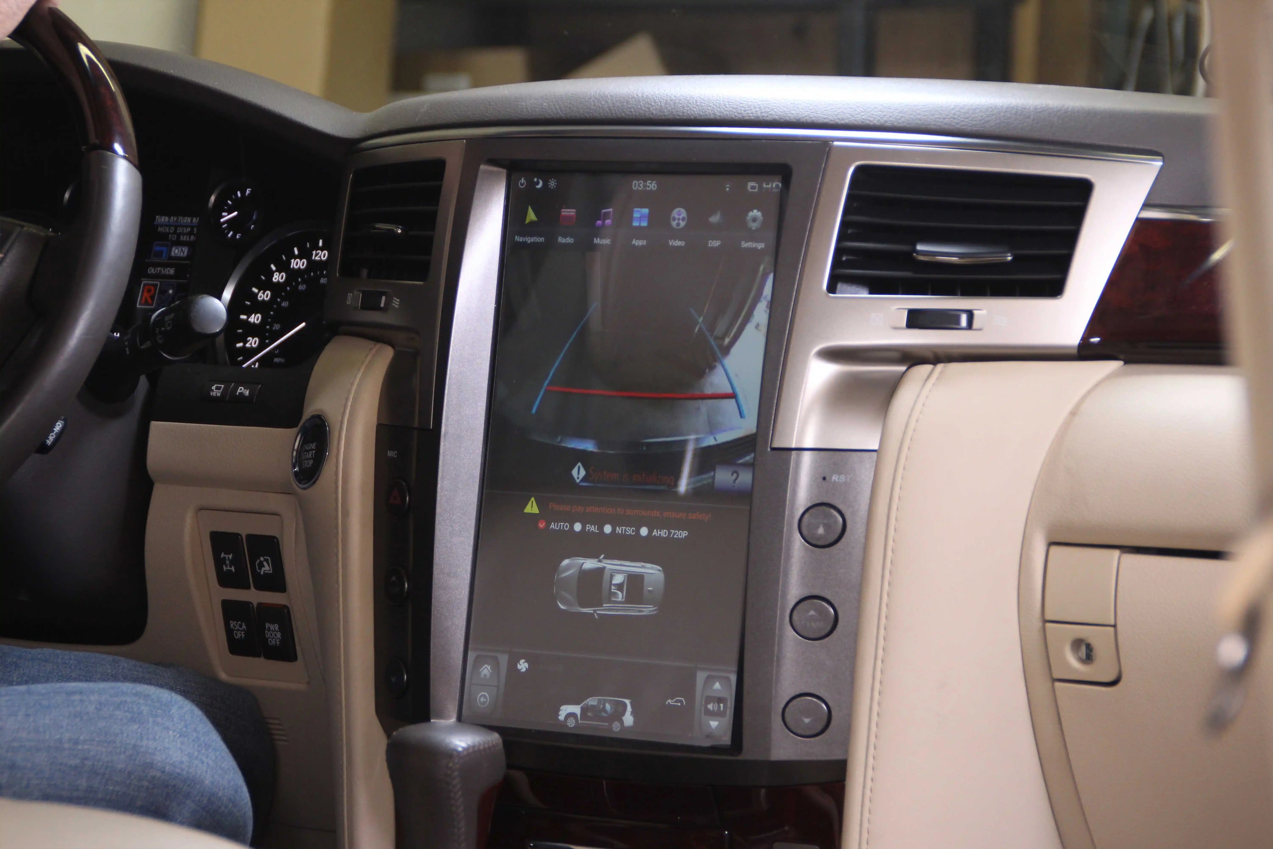 Lexus Android Screen Tesla Style Replacement (2008 - 2021) Lexus LX ...
