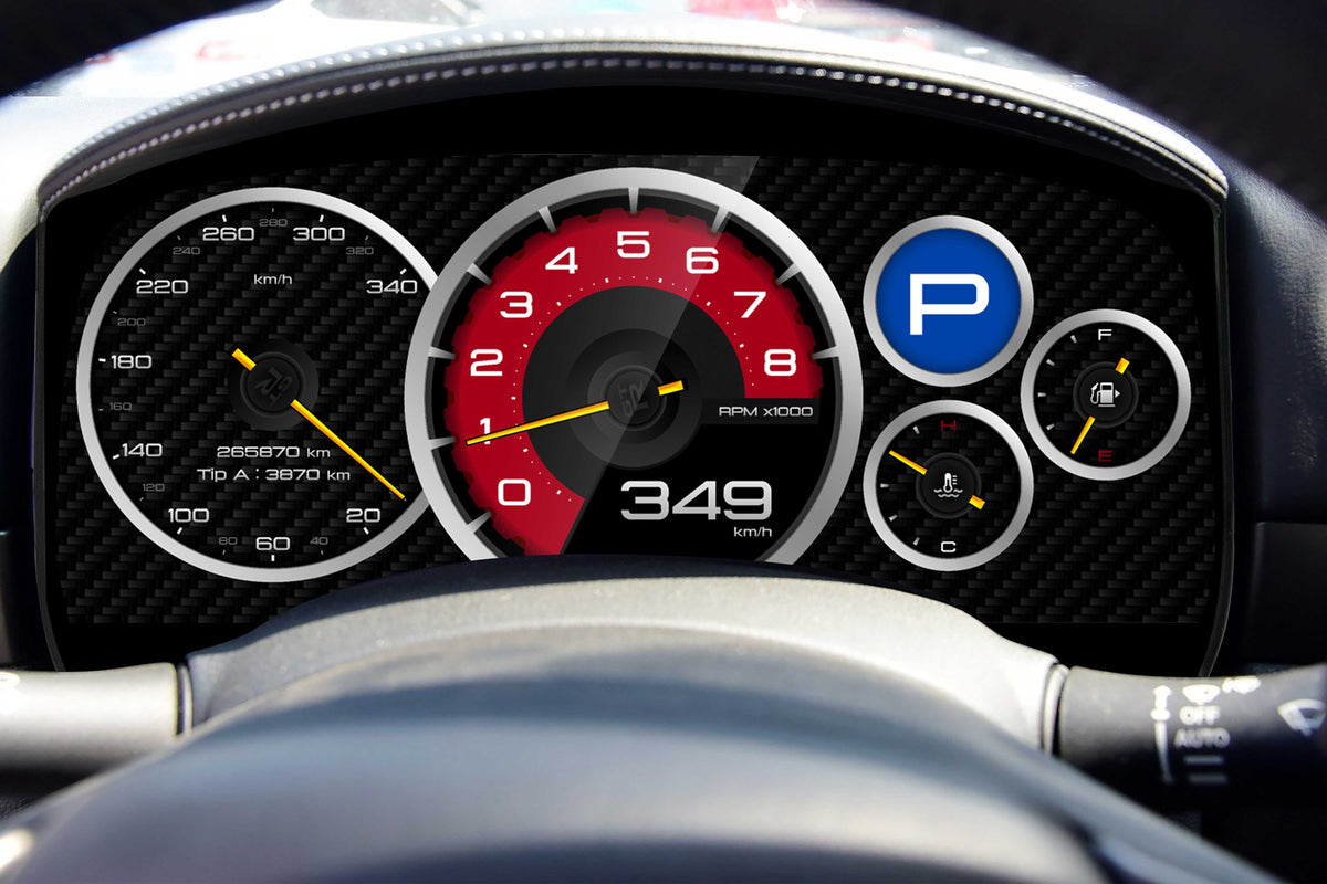 Gtr R35 Meter 2007 - 2024 Nissan GTR OEM FIT Digital Dashboard Gauge Cluster – 4x4shop