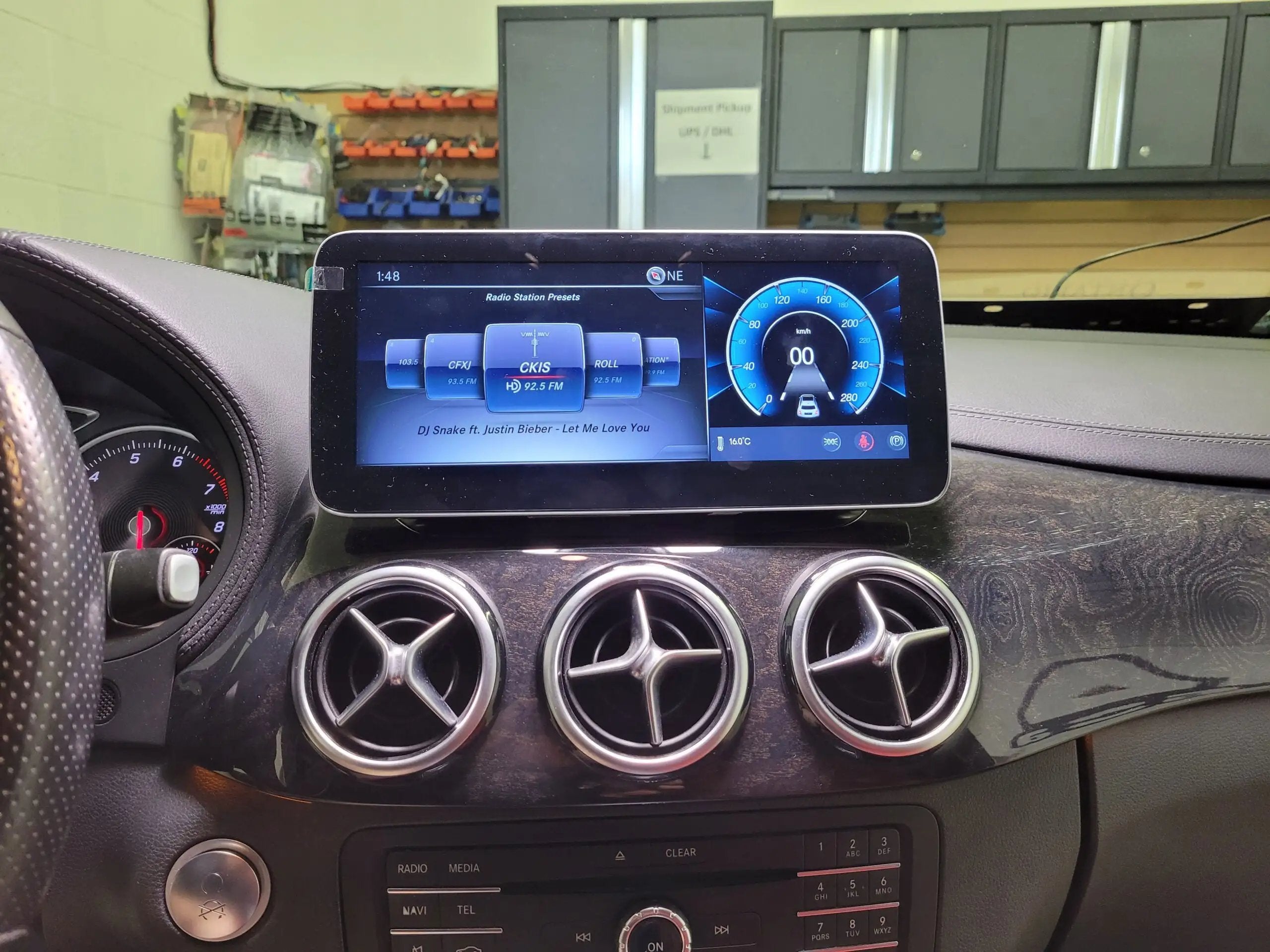 Mercedes Android Screen for B Class | Apple CarPlay and Android