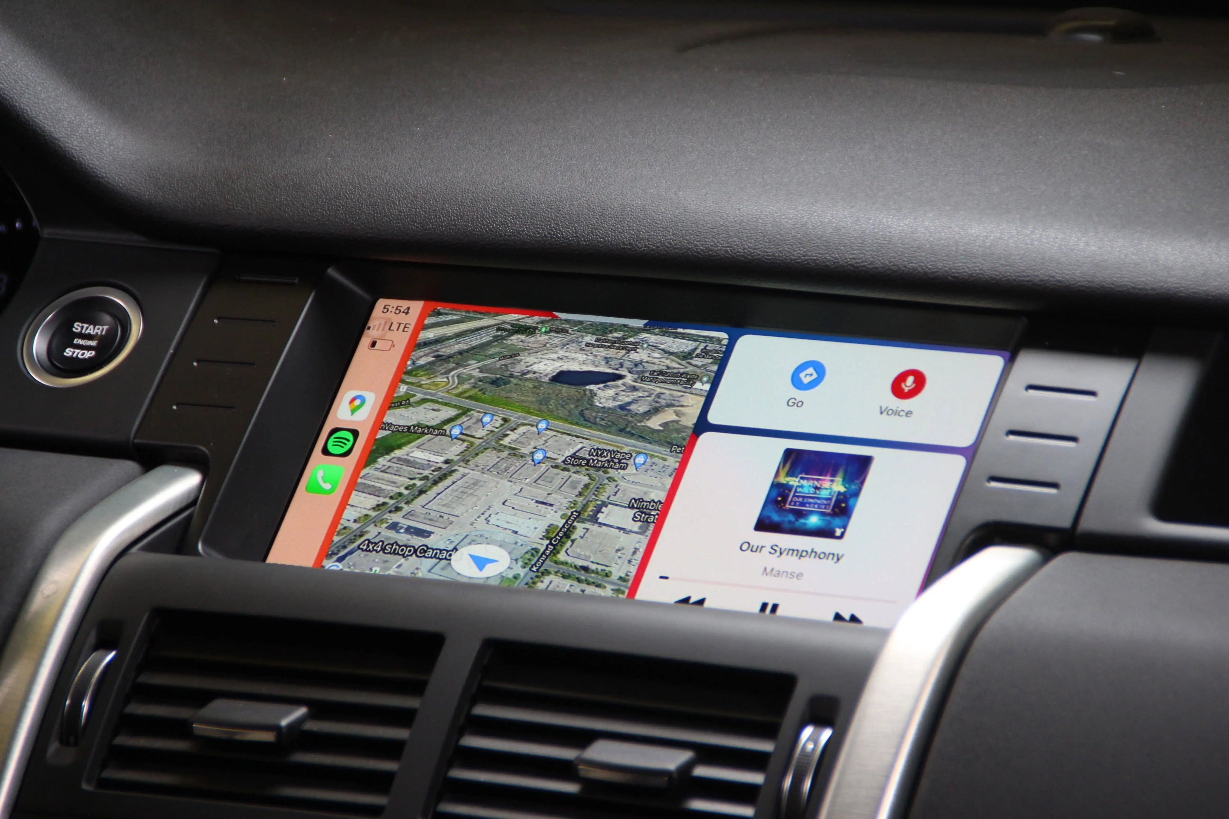 Land Rover Discovery Android Screen CarPlay & Android Auto system 