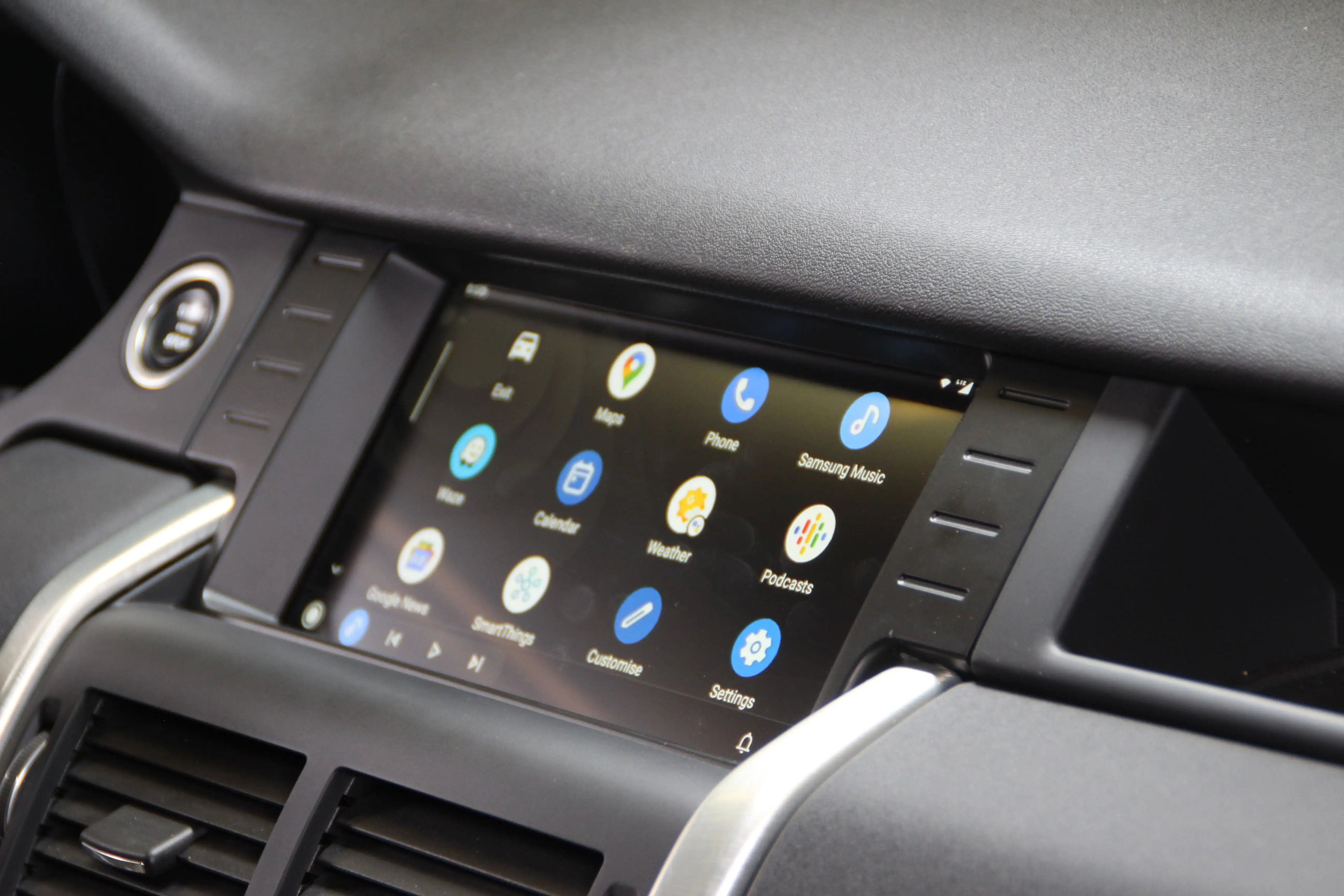 Land Rover Discovery Android Screen CarPlay & Android Auto system 