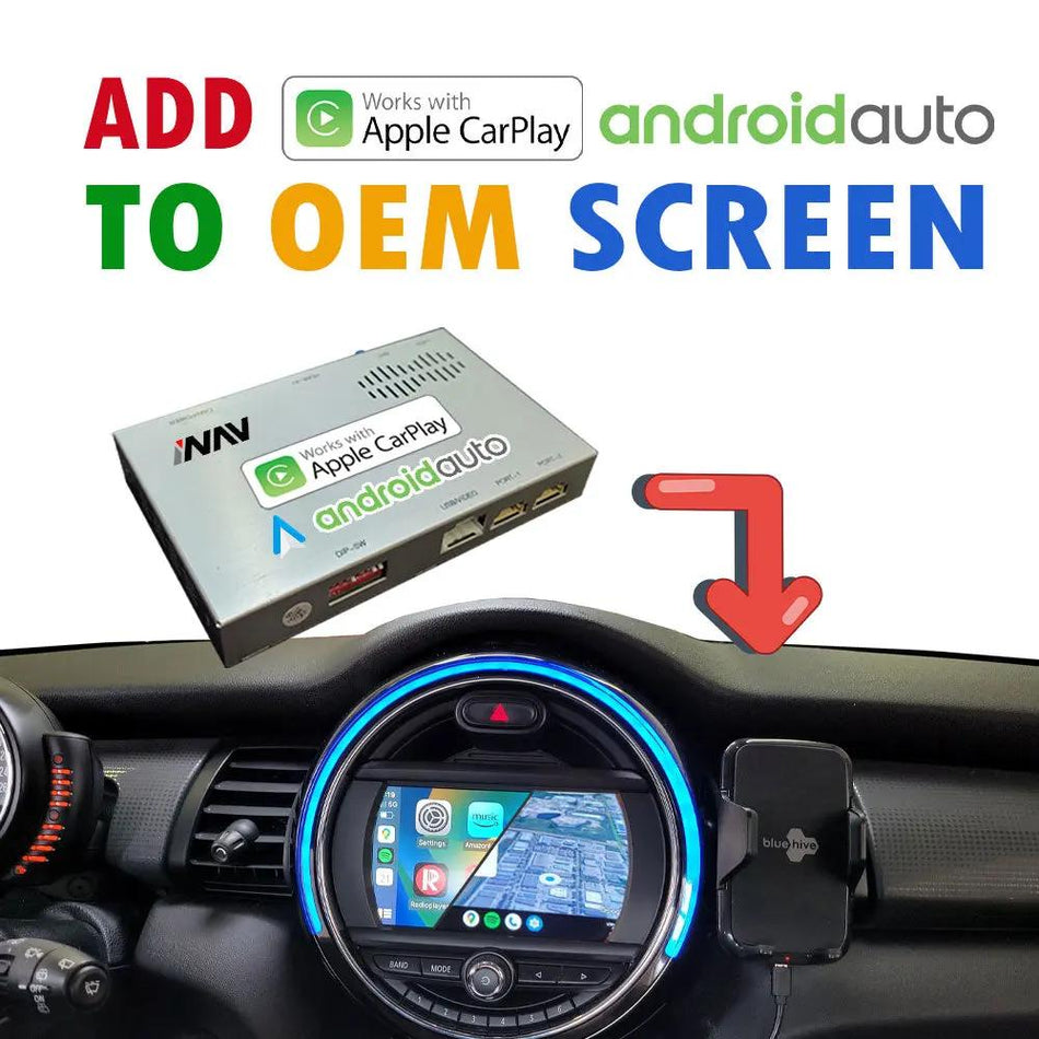 Mini Cooper CARPLAY AND ANDROID AUTO Video Interface