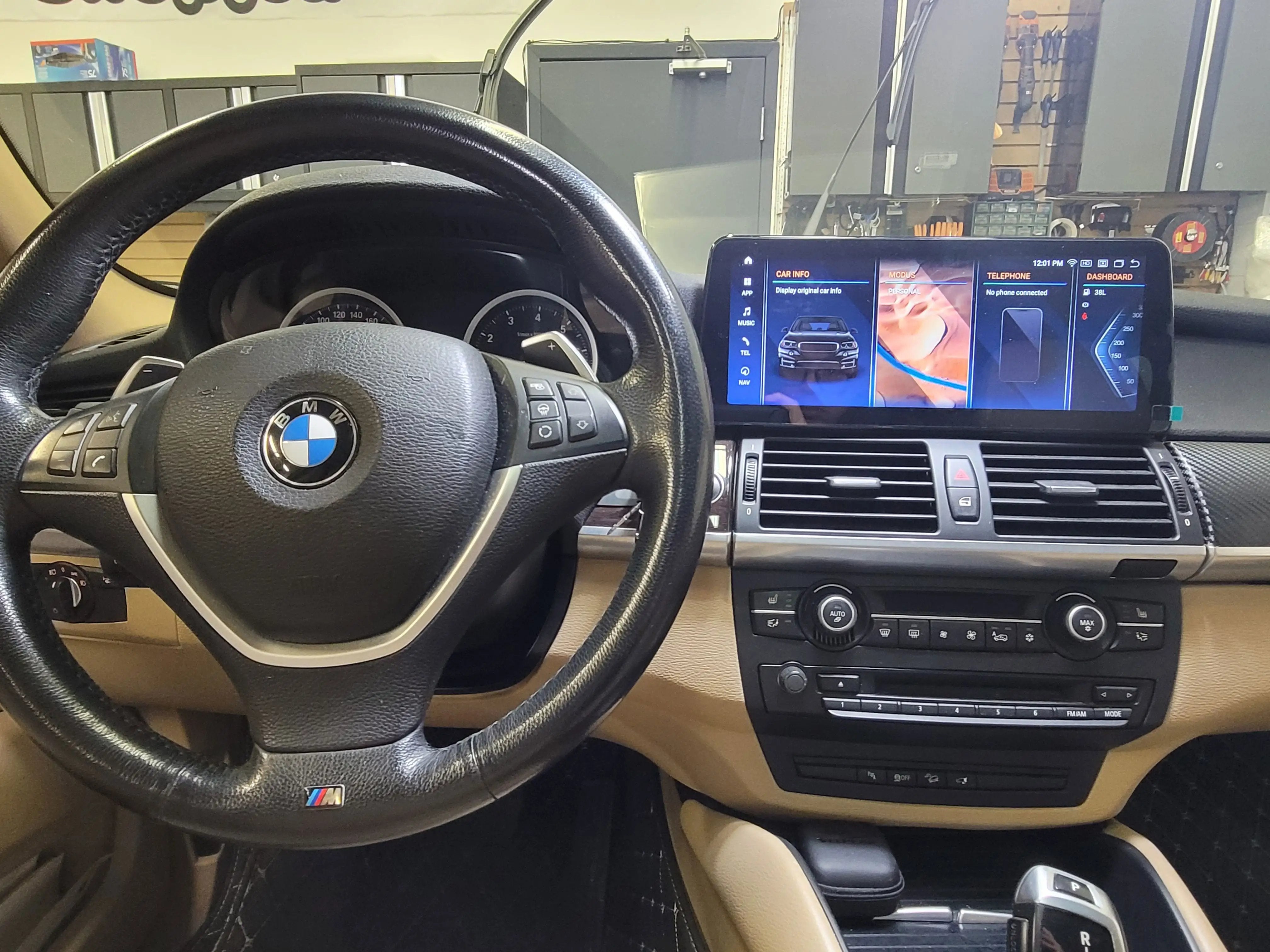 BMW Android Screen for X5 E70 CIC Series | Apple CarPlay Android Auto