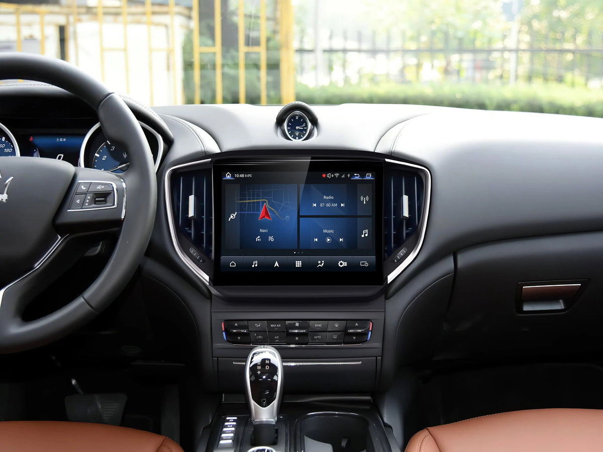 Maserati Android Screen Tesla Style Replacement for Maserati Ghibli