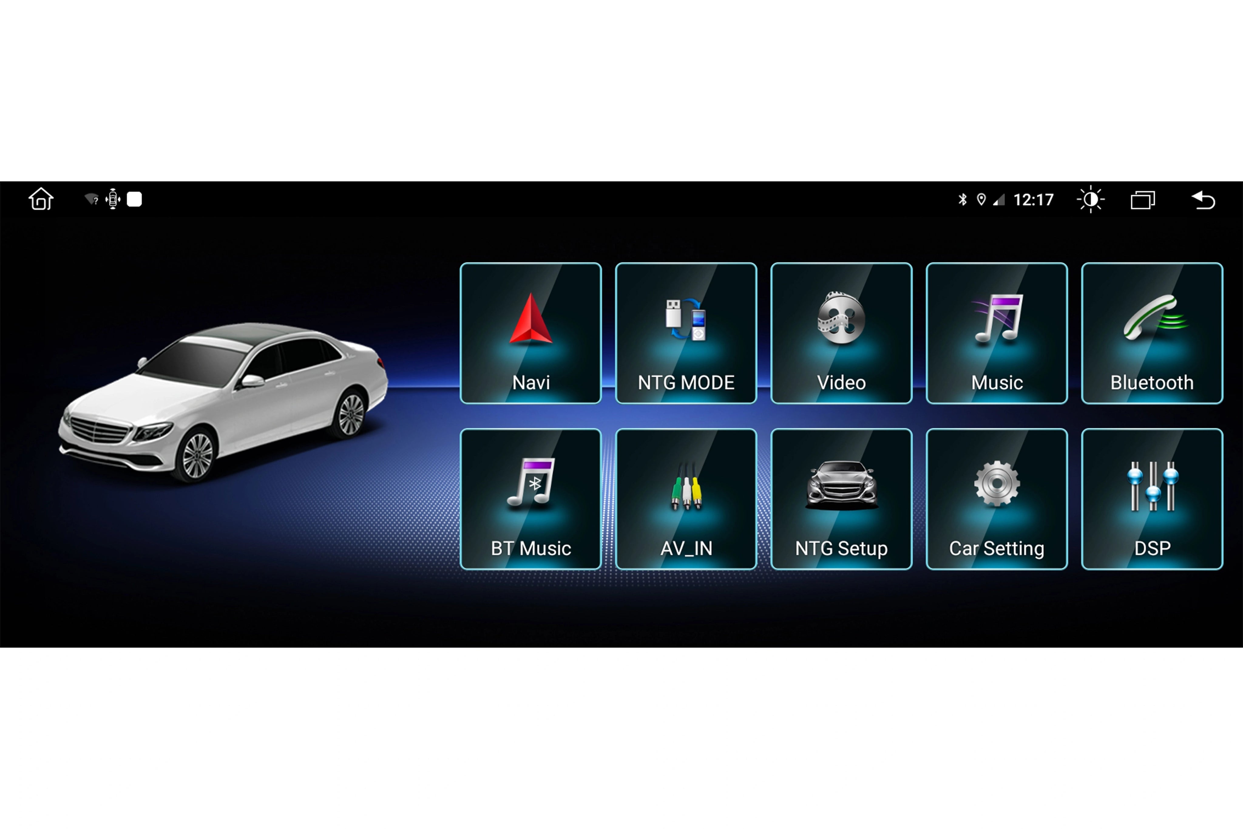 Mercedes Android Screen for SLK Class | Apple CarPlay Android Auto 