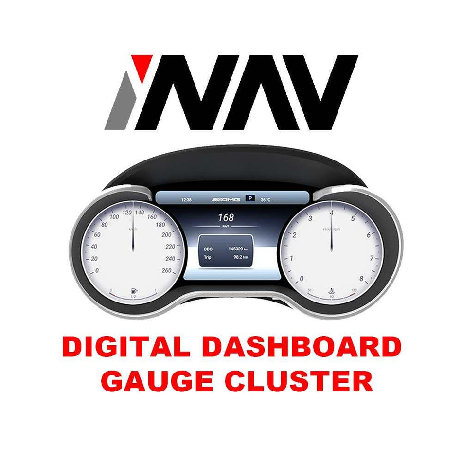 Mercedes Benz R Class OEM FIT Mercedes Digital Cluster Dashboard Gauge Cluster