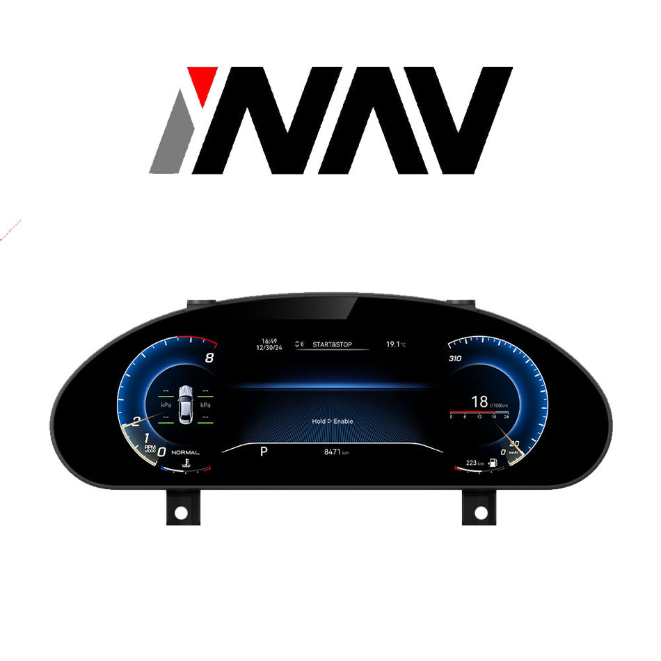 2007 - 2017 Maserati GT OEM FIT Digital Dashboard Gauge Cluster