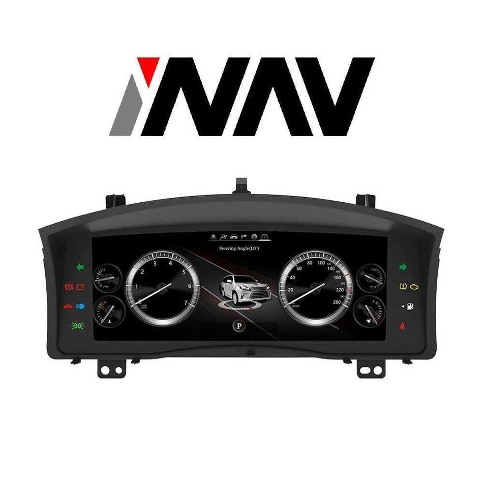 Lexus LX570 OEM FIT Digital Dashboard Gauge Cluster