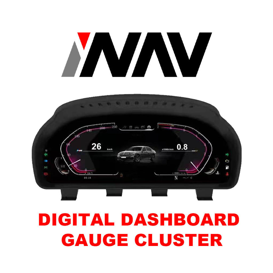 (PRO) BMW Digital Cluster Dashboard Gauge Cluster