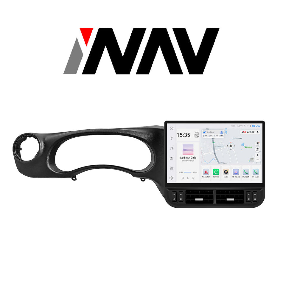 2011 - 2017 Jeep Wrangler 16.8" OEM FIT Android Infotainment Screen