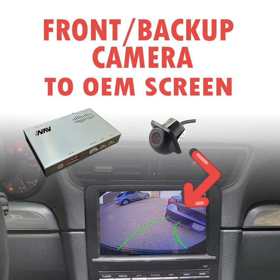 Video Interface for Porsche PCM 3.1, PCM 4.0 & CDR31 System with Parking Guide line