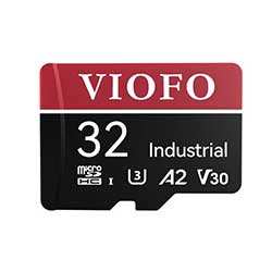 VIOFO 32GB INDUSTRIAL GRADE MICROSD CARD, U3 A2 V30 HIGH SPEED MEMORY CARD WITH ADAPTER, SUPPORT ULTRA HD 4K VIDEO RECORDING